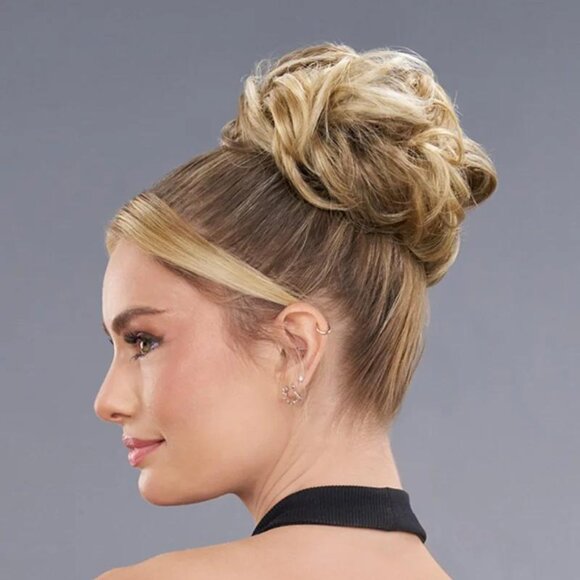 JON RENAU EASIHAIR FUN BUN in 60 Winter Sun - Picture 3 of 7